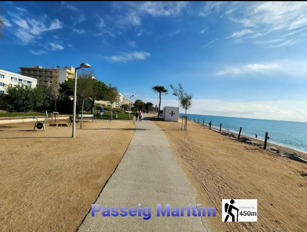 Apartamento Mar y montaña en la costa del Maresme Pineda De Mar